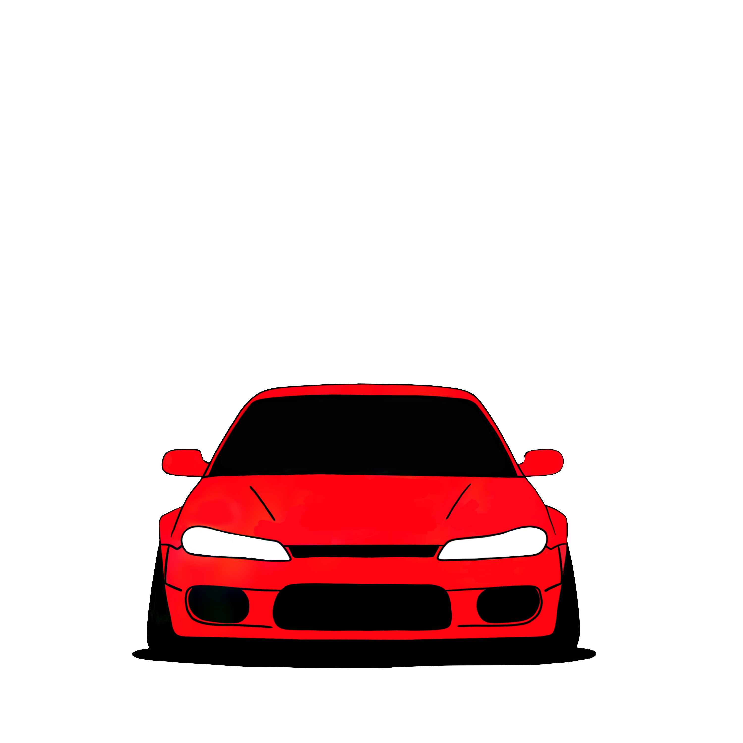 Fresh Suds red sports car